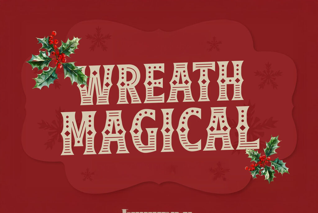 Christmas - Wreath Magical